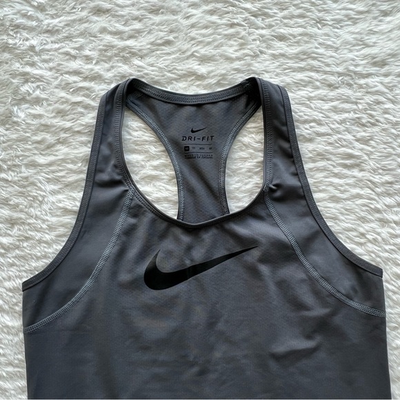 Nike Dri-Fit Tank Top Grey Sz XS - Picture 3 of 4